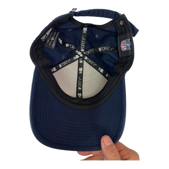 New England Patriots Hat Cap Sparkle Logo Adjustable Women's Fit Baseball - Picture 6 of 8